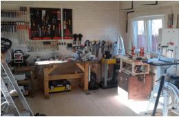We organize a carpentry workshop on the site, in the garage or in the house Do-it-yourself carpentry workshop drawings